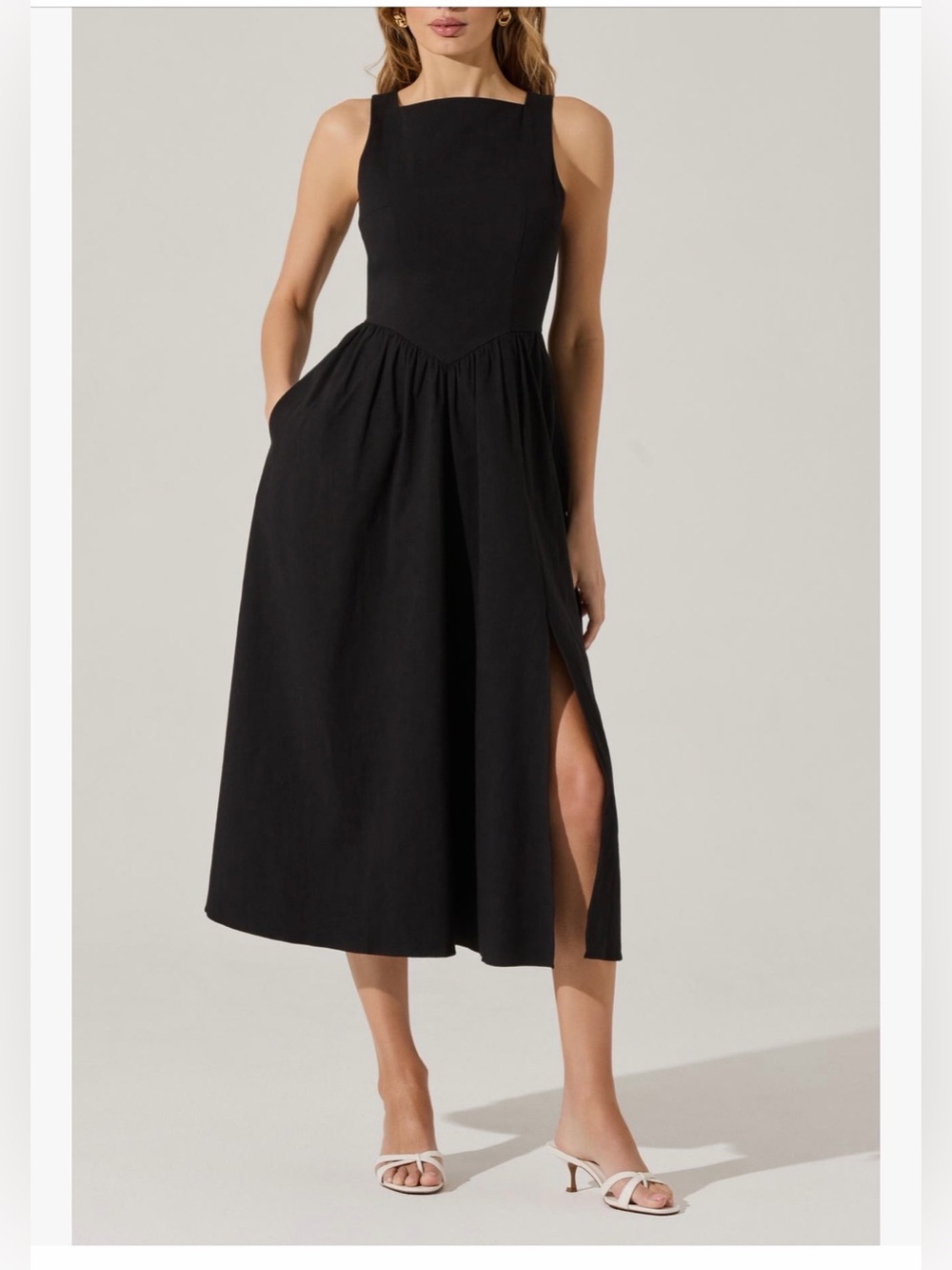 ASTR the Label | Bow Back A-Line Dress